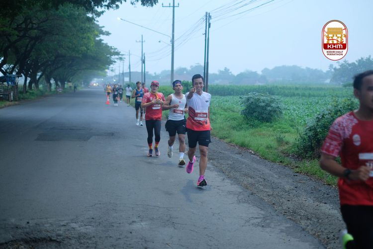 Race photo from Kediri Half Marathon 2025