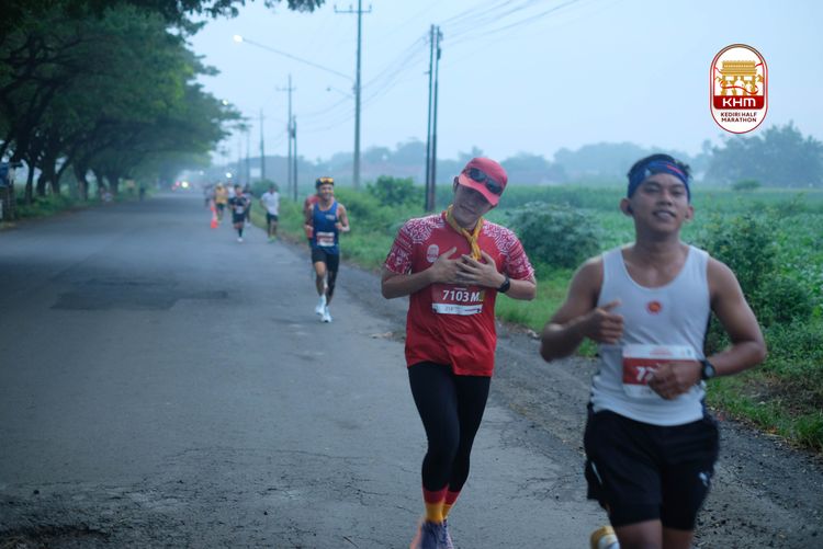 Race photo from Kediri Half Marathon 2025