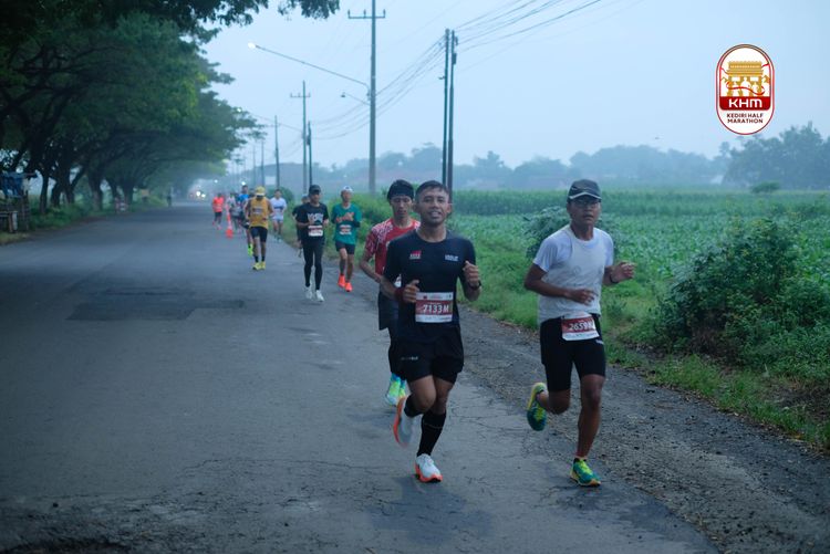 Race photo from Kediri Half Marathon 2025