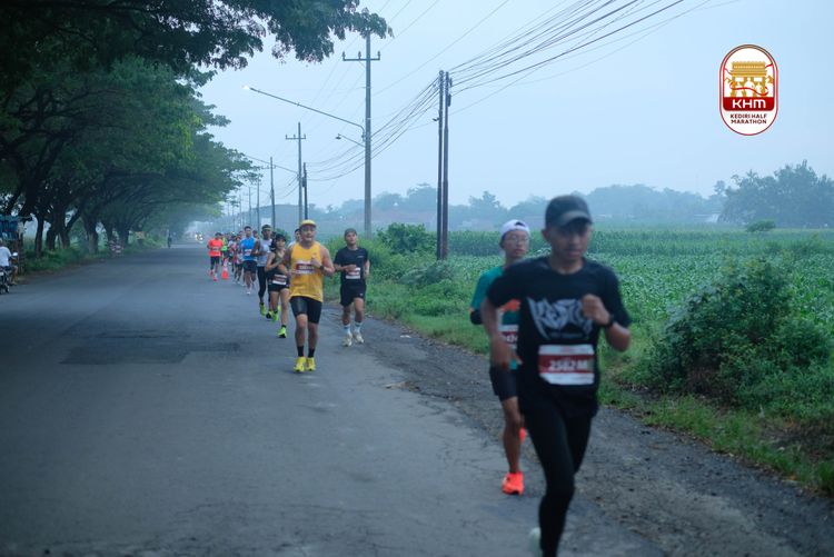 Race photo from Kediri Half Marathon 2025