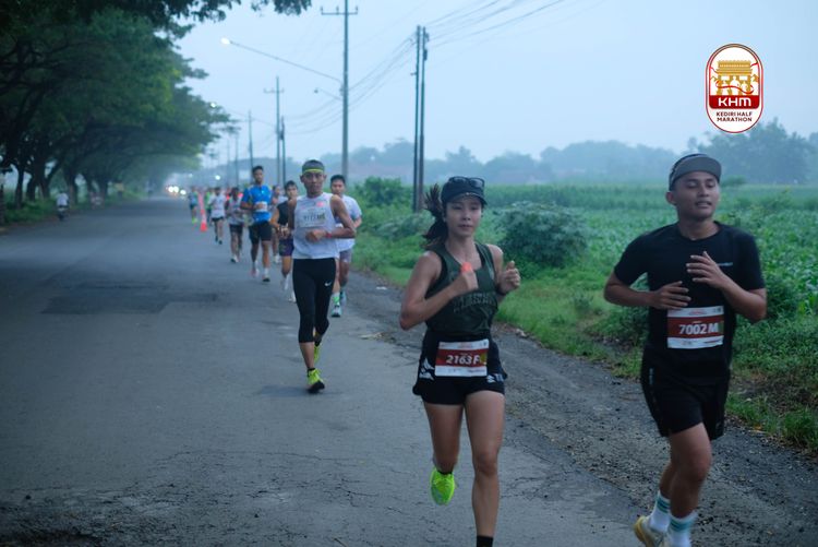Race photo from Kediri Half Marathon 2025