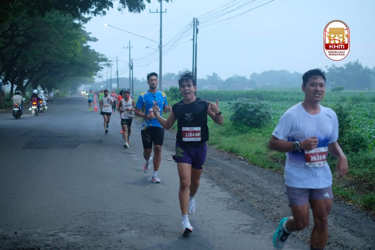 Race photo from Kediri Half Marathon 2025