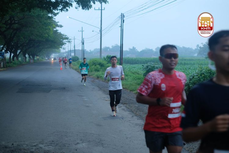 Race photo from Kediri Half Marathon 2025