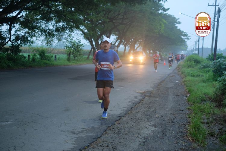 Race photo from Kediri Half Marathon 2025