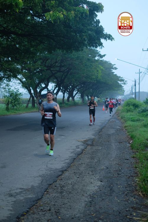 Race photo from Kediri Half Marathon 2025