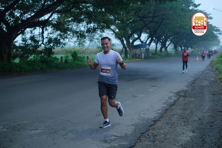 Race photo from Kediri Half Marathon 2025