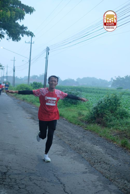 Race photo from Kediri Half Marathon 2025