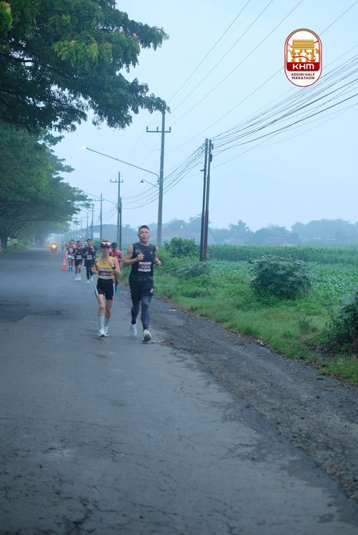 Race photo from Kediri Half Marathon 2025