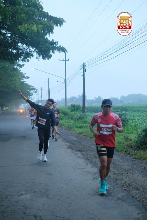 Race photo from Kediri Half Marathon 2025
