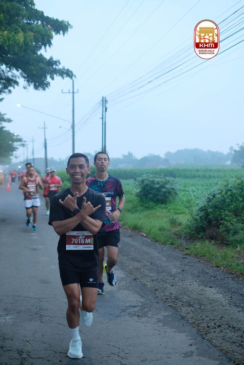 Race photo from Kediri Half Marathon 2025