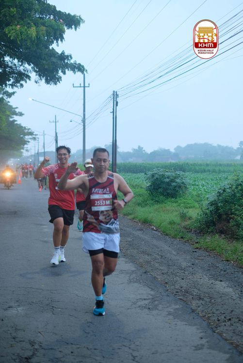 Race photo from Kediri Half Marathon 2025