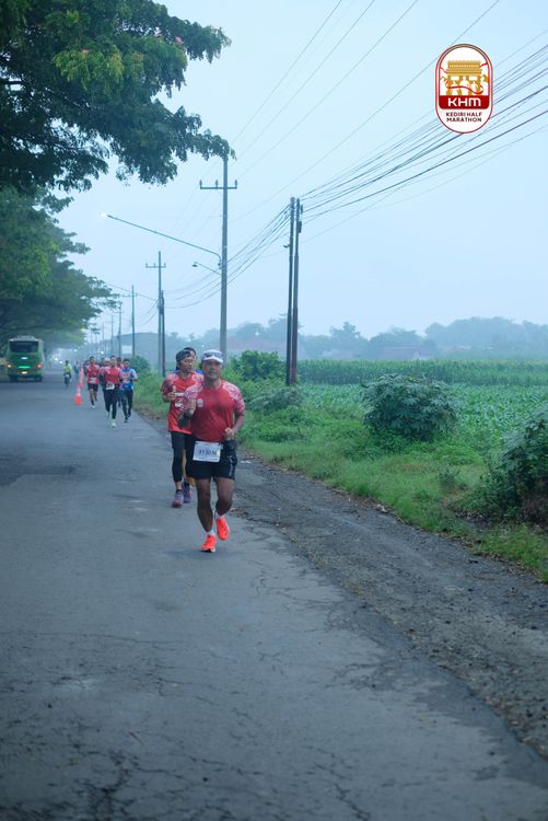 Race photo from Kediri Half Marathon 2025