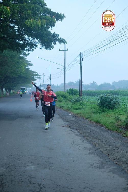Race photo from Kediri Half Marathon 2025