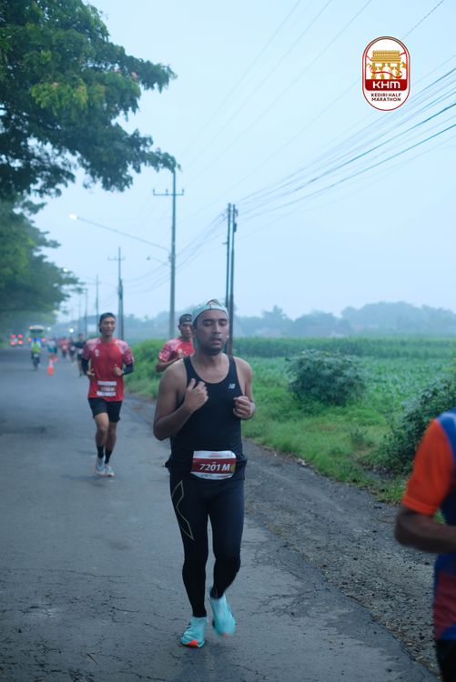 Race photo from Kediri Half Marathon 2025