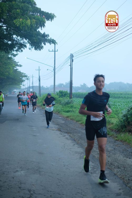Race photo from Kediri Half Marathon 2025