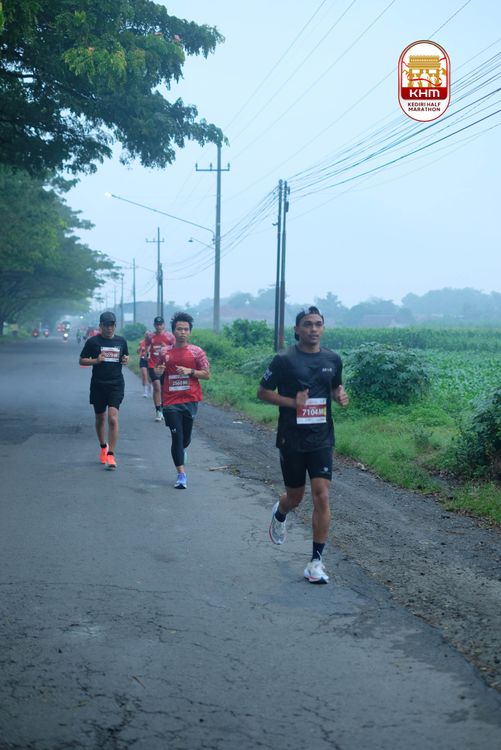 Race photo from Kediri Half Marathon 2025