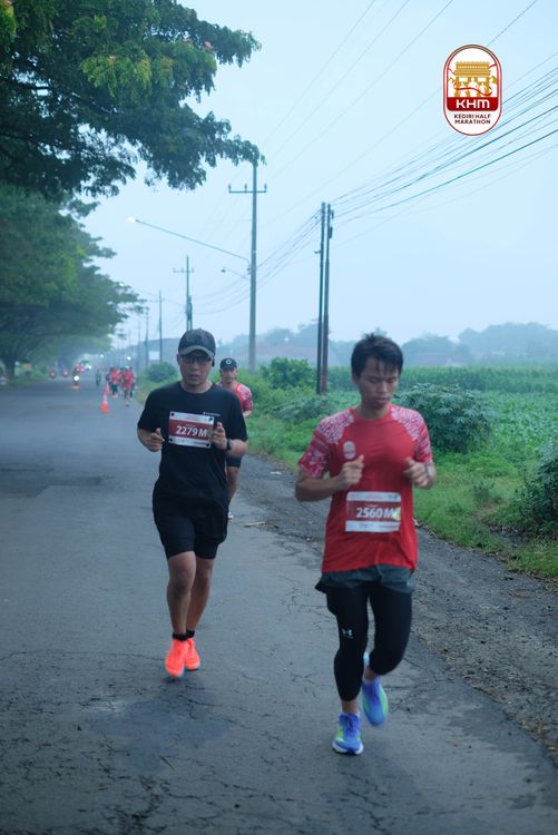 Race photo from Kediri Half Marathon 2025
