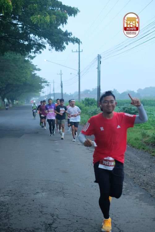 Race photo from Kediri Half Marathon 2025