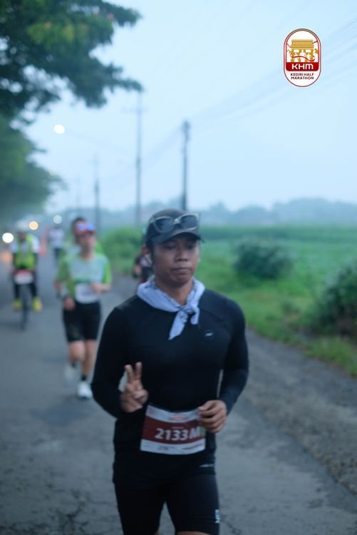 Race photo from Kediri Half Marathon 2025