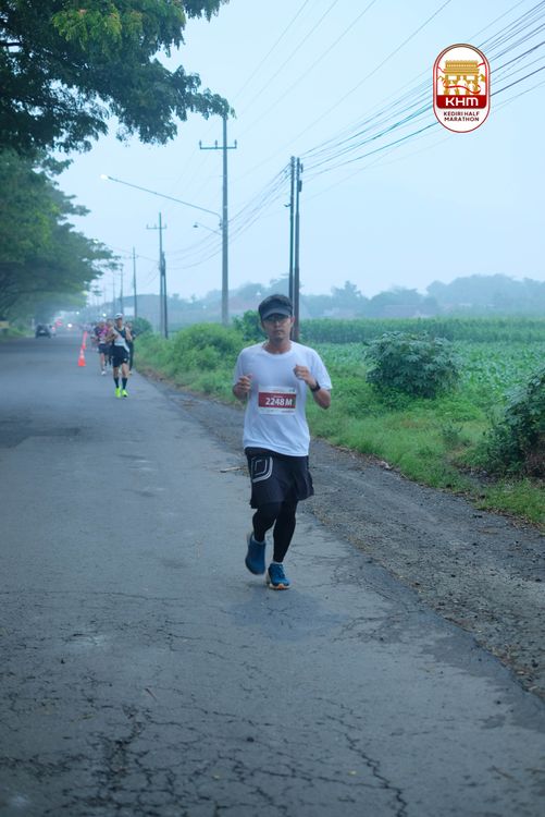 Race photo from Kediri Half Marathon 2025