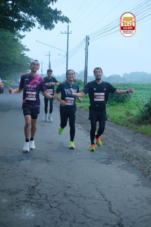 Race photo from Kediri Half Marathon 2025