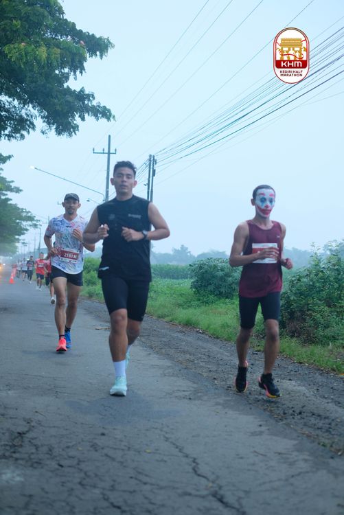 Race photo from Kediri Half Marathon 2025