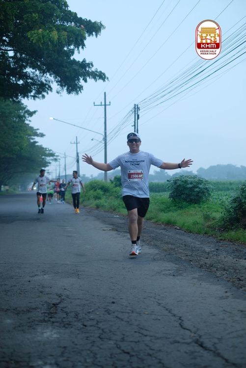 Race photo from Kediri Half Marathon 2025