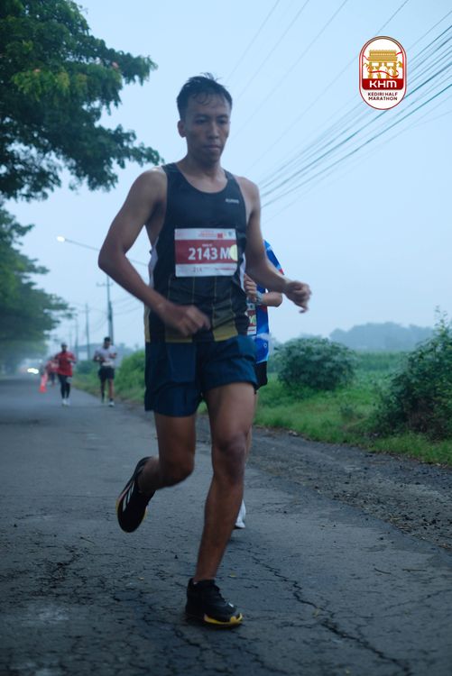 Race photo from Kediri Half Marathon 2025