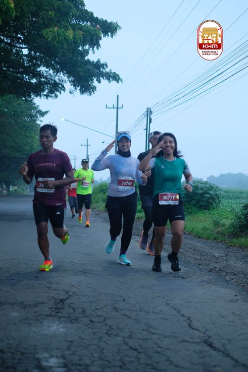 Race photo from Kediri Half Marathon 2025