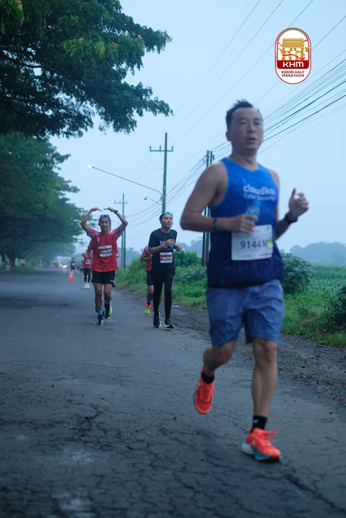 Race photo from Kediri Half Marathon 2025