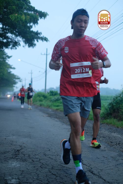 Race photo from Kediri Half Marathon 2025