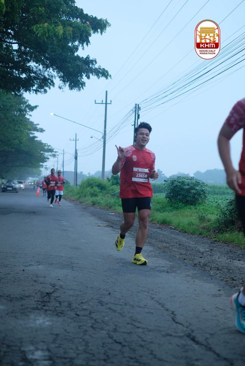 Race photo from Kediri Half Marathon 2025