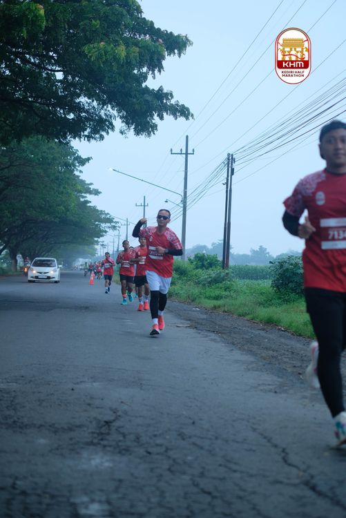 Race photo from Kediri Half Marathon 2025