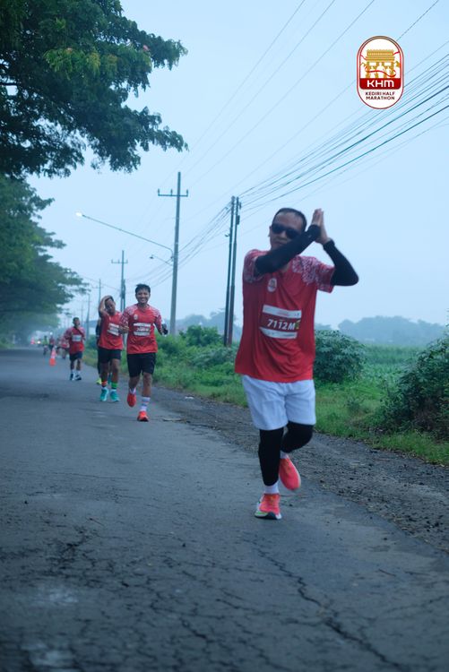 Race photo from Kediri Half Marathon 2025