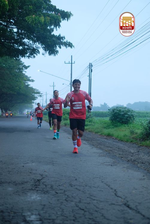 Race photo from Kediri Half Marathon 2025