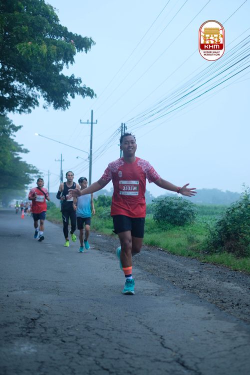 Race photo from Kediri Half Marathon 2025