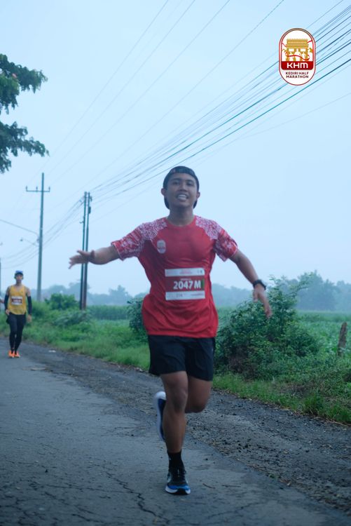 Race photo from Kediri Half Marathon 2025