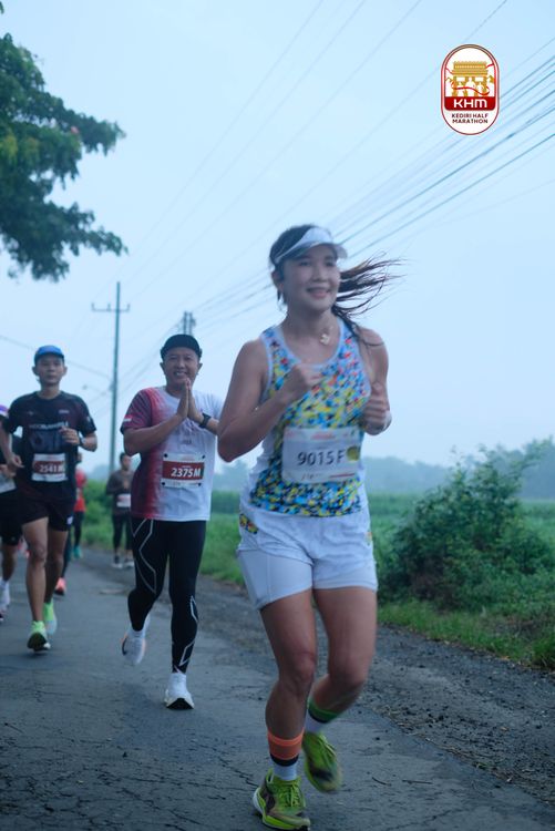 Race photo from Kediri Half Marathon 2025