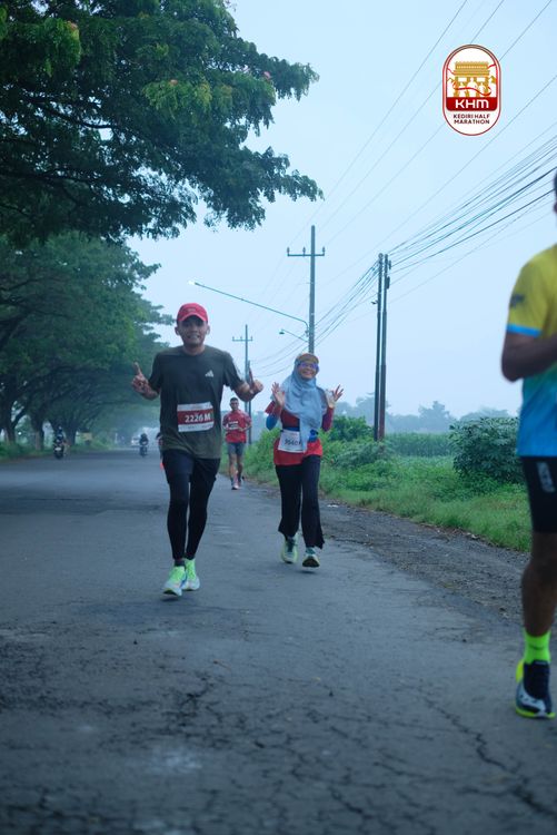 Race photo from Kediri Half Marathon 2025