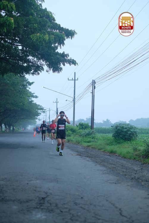 Race photo from Kediri Half Marathon 2025