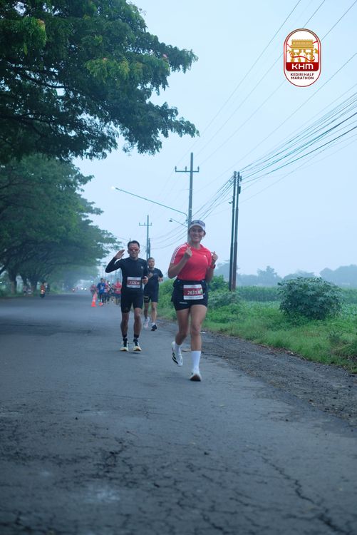 Race photo from Kediri Half Marathon 2025