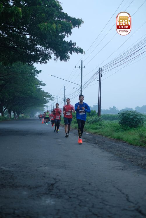 Race photo from Kediri Half Marathon 2025