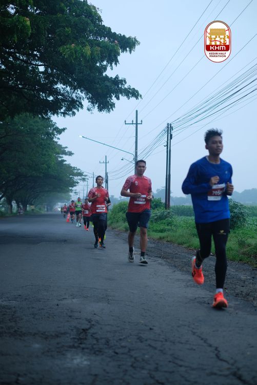 Race photo from Kediri Half Marathon 2025