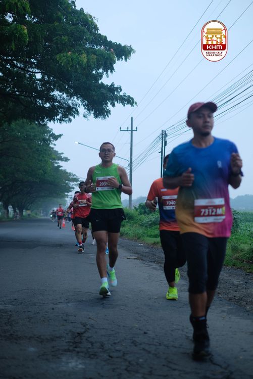 Race photo from Kediri Half Marathon 2025