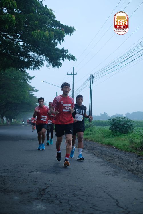 Race photo from Kediri Half Marathon 2025
