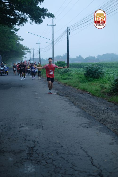 Race photo from Kediri Half Marathon 2025