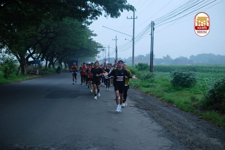 Race photo from Kediri Half Marathon 2025