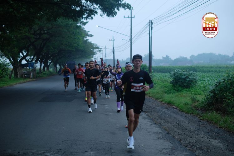 Race photo from Kediri Half Marathon 2025