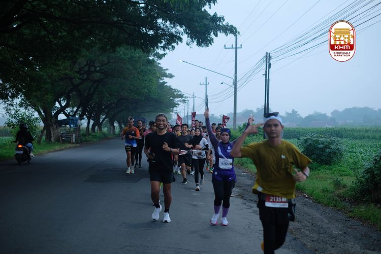 Race photo from Kediri Half Marathon 2025