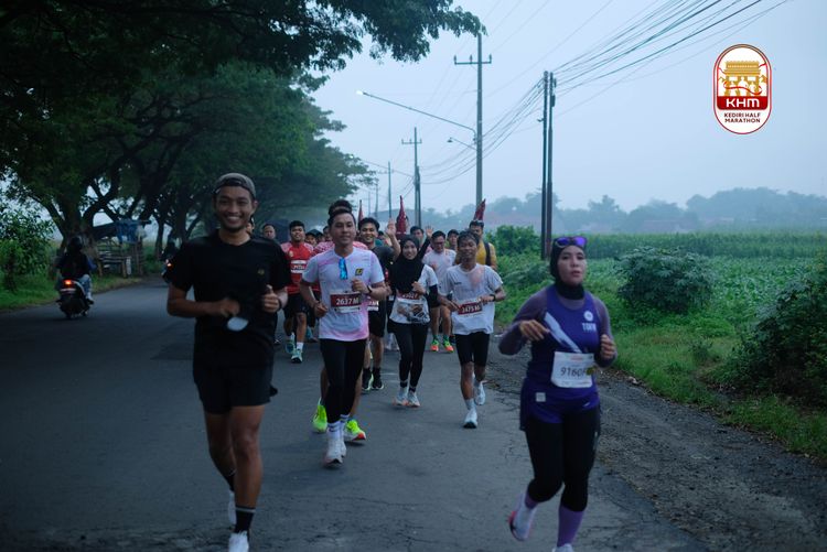 Race photo from Kediri Half Marathon 2025